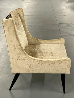 Harvey Probber Pair of Mid Century Modern Slipper Lounge Chairs Harvey Probber Style American - 2488733