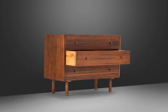 Harvey Probber Rare Mid Century Modern Three Drawer Dresser in Mahogany by Harvey Probber - 2625058