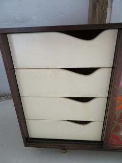 Harvey Probber Scrumptious Harvey Probber Enameled Door Credenza Mid Century Modern - 1520751