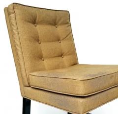 Harvey Probber Set of 8 Mid century Upholstered Dining Chairs Harvey Probber Attributed - 3613644