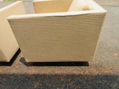 Harvey Probber Stunning Pair Harvey Probber Cube Lounge Chairs Mid Century Modern - 3224221
