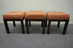 Harvey Probber Stylish Set of Three Harvey Probber Stool Bench Mid Century Modern - 1262297