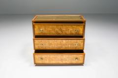 Harvey Probber Traditional Japanese Side Bar Cabinet with Drawers 1970s - 2224413