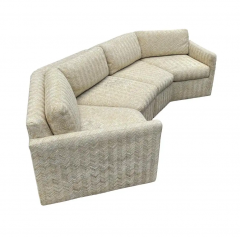 Harvey Probber Vintage Mid Century Modern Hexagonal Curved Sectional Sofa after Harvey Probber - 2721400