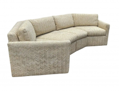 Harvey Probber Vintage Mid Century Modern Hexagonal Curved Sectional Sofa after Harvey Probber - 2721531