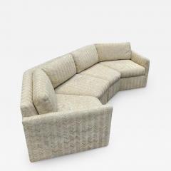 Harvey Probber Vintage Mid Century Modern Hexagonal Curved Sectional Sofa after Harvey Probber - 2724767
