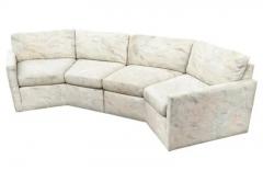 Harvey Probber Vintage Mid Century Modern Hexagonal Curved Sectional Sofa after Harvey Probber - 3303799