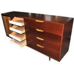 Harvey Probber Vintage Rosewood Mahogany Harvey Probber Credenza - 2757378