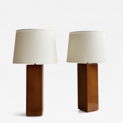 Hasle Keramik pair of table lamps 1960s - 4148146