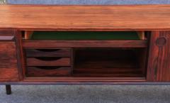 Haug Snekkeri Rare Pair of Haug Snekkeri Cabinets or Credenzas in Full Bookmatched Rosewood - 3562215