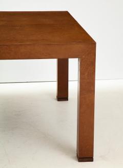 Havana Leather Dining Table France c 1960 70 - 2267427