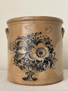 Haxstun Ottman Co large 6 gallon crock produced 1867 1872 - 4353670