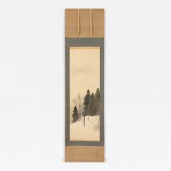 Hayashi Unp Lingering Snow 1940s 1950s - 4727548