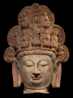 Head of Bodhisattva Maitreya Song Dynasty - 2556238