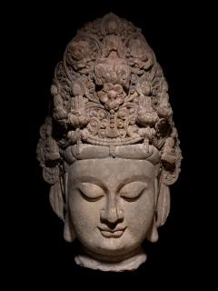Head of Bodhisattva Maitreya Song Dynasty - 2556241