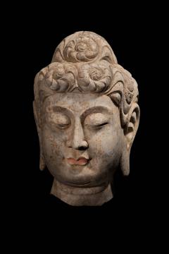 Head of Buddha Tang Dynasty - 2556223