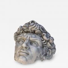 Head of David fiberglass sculpture - 4101316