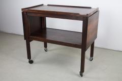 Heals and Son Ltd English Rosewood Bar Cart and Tables by Heals - 258452