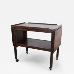 Heals and Son Ltd English Rosewood Bar Cart and Tables by Heals - 259339