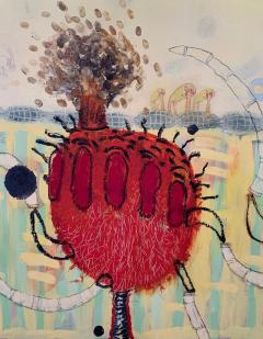 Heather Wilcoxon Heather Wilcoxon Blow Out Oil on Board 2007 - 2841641