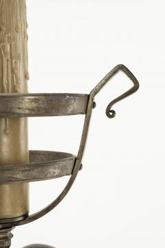 Heavy Fine Forged Iron Floor Lamp - 2438910