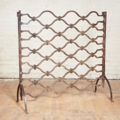 Heavy Hand Forged Wrought Iron Fire Guard - 2352604