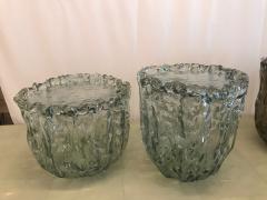 Heavy Textured Murano Glass Side Table - 869920