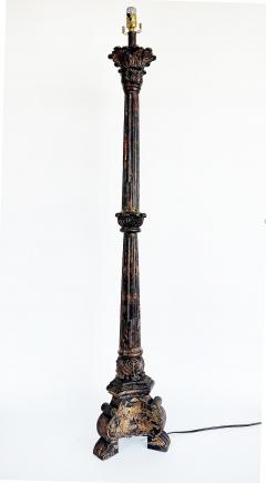 Heavy Traditional Spanish Colonial Revival Style Floor Lamps Pair - 4432328