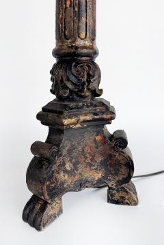 Heavy Traditional Spanish Colonial Revival Style Floor Lamps Pair - 4432402