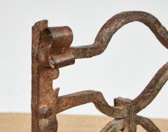 Heavy Wrought Iron Medieval Fireplace Guard - 4445405