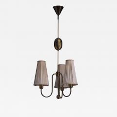 Height adjustable brass chandelier - 3733640