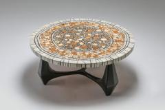 Heinz Lilienthal Heinz Lilienthal Chartre marble mosaic coffee table 1973 - 1382669