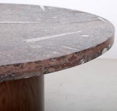 Heinz Lilienthal Heinz Lilienthal Coffee Table with Fossil Stone Top - 545051