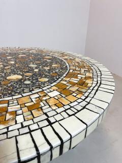 Heinz Lilienthal Mid Century Modern Mosaic Topped Coffee Table by Heinz Lilienthal - 2976449