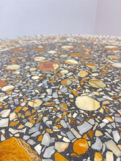 Heinz Lilienthal Mid Century Modern Mosaic Topped Coffee Table by Heinz Lilienthal - 2976451