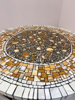 Heinz Lilienthal Mid Century Modern Mosaic Topped Coffee Table by Heinz Lilienthal - 2976453