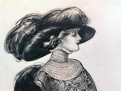 Helen Dryden Vogue Magazine Illustration Turn of the Century Woman Illustrator 1910 - 3951281