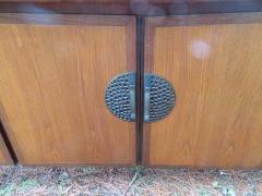 Helen Hobey Baker Stunning Hobey Helen Baker Asian Modern Walnut Credenza Midcentury - 1464847