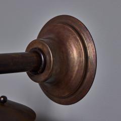 Helena Tynell 1960s Helena Tynell Amber Glass and Copper Outdoor Wall Lamp - 4388380