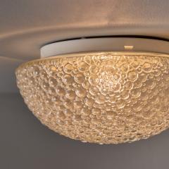 Helena Tynell 1960s Helena Tynell Bubble Glass Flush Mount for Limburg - 4633250