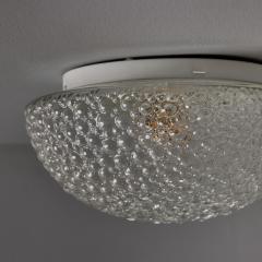 Helena Tynell 1960s Helena Tynell Bubble Glass Flush Mount for Limburg - 4633253