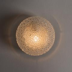 Helena Tynell 1960s Helena Tynell Bubble Glass Flush Mount for Limburg - 4633257