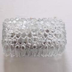 Helena Tynell Glass Wall Lamps or Flush Mounts by Helena Tynell for Glashu tte Limburg - 544946