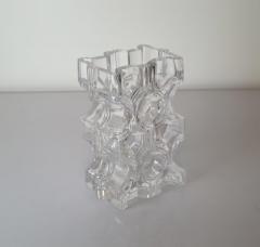 Helena Tynell Helena Tynell Brokadi Art Glass Vase Riihim en lasi Oy 1970s - 3956344