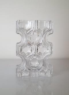 Helena Tynell Helena Tynell Brokadi Art Glass Vase Riihim en lasi Oy 1970s - 3956345