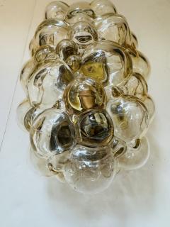 Helena Tynell Pair of Helena Tynell Limburg Bubble Glass 1960s Mid Century Wall Lamps - 3901787