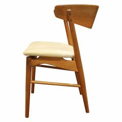 Helge Sibast Hand Crafted Teak Danish Desk Chair 1950s signed  - 988778