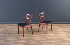 Helge Sibast Helge Sibast Model 59 Rosewood Leather Dining Chairs for Sibast Mobler - 3702734