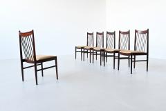 Helge Sibast Helge Sibast model 422 dining chairs in rosewood Denmark 1960 - 3697358