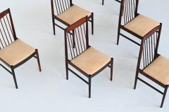 Helge Sibast Helge Sibast model 422 dining chairs in rosewood Denmark 1960 - 3697362
